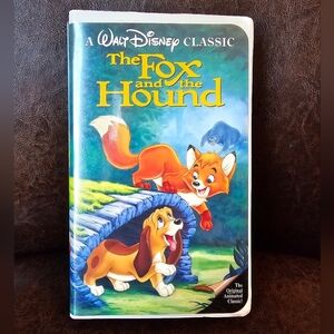 Disney The Fox and the Hound VHS 1994‎ Black Diamond The Classics
